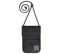Jack Wolfskin Organizer - Portadocumenti da Collo Unisex - Adulto, Black, One Size -