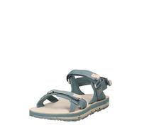Jack Wolfskin Outfresh Deluxe Sandalo W, Donna, Bluish Grey Rose, 40.5 EU