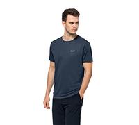 Jack Wolfskin Pack & Go T M - Maglietta da Uomo, Blu Notte, XL