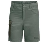 Jack Wolfskin Pantaloncini Active K, Verde Acceso, 10 Anni Unisex-Adulto