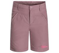 Jack Wolfskin Pantaloncini da Bambina Sun K, Taglia 140, Ash Mauve, 140 cm
