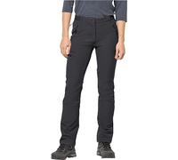 Jack Wolfskin Pantaloni Geigelstein W Trekking, Nero, 76 Donna