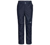 Jack Wolfskin Pantaloni Unisex per Bambini Snowy Days, Unisex - Bambini, Pantaloni, 1608091-1910104, Blu Notte, 104