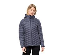Jack Wolfskin Passamani Down Hoody W Piumino, Delfino, XS Donna