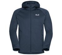 Jack Wolfskin - Peak District Hooded Fullzip - Giacca in pile L blu