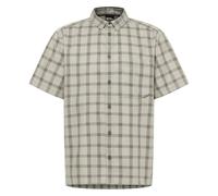 Jack Wolfskin Planalto Shirt M Camicia, Check Cold Coffee, L Uomo