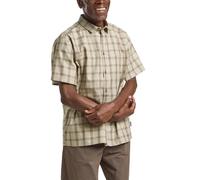 Jack Wolfskin Planalto Shirt M Camicia, Check Cold Coffee, L Uomo