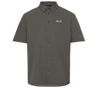 Jack Wolfskin - Prelight Suncool Shirt - Camicia S marrone/grigio