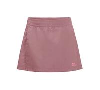Jack Wolfskin Ragazza Sun Skort G Rock, Ash Mauve, 128, Ash Mauve, 8 Anni