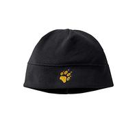 Jack Wolfskin Real Stuff cap K Set di Accessori Invernali, Black, Taglia Unica Unisex-Bambini e Ragazzi