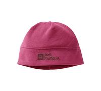 Jack Wolfskin Real Stuff-Berretto K, Fucsia Scuro, Taglia Unica Unisex-Bambini e Ragazzi