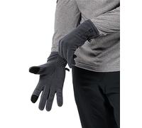 Jack Wolfskin Real Stuff - Guanti in ebano, taglia XL