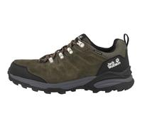 Jack Wolfskin Refugio Texapore Low, stivali da trekking da uomo, cachi/phantom (45.5 EU)