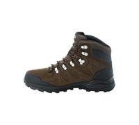 Jack Wolfskin Refugio Texapore Mid M, Scarpe da Passeggio Uomo, Brown/Phantom, 48 EU