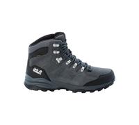 Jack Wolfskin Refugio Texapore Mid M, Scarpe da Passeggio Uomo, Grey/Black, 42.5 EU