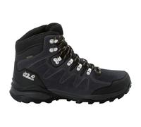 Jack Wolfskin Refugio Texapore Mid M, Scarpe da Passeggio Uomo, Phantom/Burly Yellow Xt, 48 EU