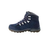 Jack Wolfskin Refugio Texapore Mid W, Scarpe da Passeggio Donna, Dark Blue/Grey, 40 EU