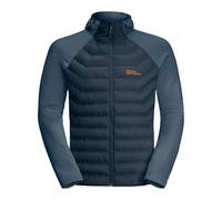 Piumino con cappuccio Jack Wolfskin Routeburn Pro Hybrid Bleu S