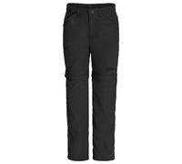 Jack Wolfskin Safari Zip off Pants K - Pantaloni da Esterno Bambini Unisex, Black, 176 -