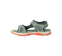 Jack Wolfskin Sandali unisex per bambini Taraco Beach K, Foglia di menta, 40 EU