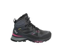 Jack Wolfskin Scarpe da donna Force Trekker Texapore Mid W, Nero rosa, 40.5 EU