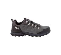Jack Wolfskin Scarpe da Trekking da Uomo Refugio Texapore Low M, Grigio/Nero, 43 EU
