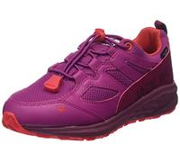 Jack Wolfskin Scarpe Unisex per Bambini Unleash 4 Speed Texapore K Walking, Burgundy Pink, 32 EU