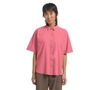 Jack Wolfskin Sierra Quest Short Sleeve Shirt Rosa M Donna