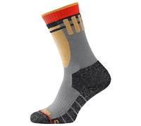 Jack Wolfskin SKI MERINO SOCK H C K - Calzini da sci Unisex, dark grey,