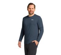 Jack Wolfskin Sky Thermal L/S M Maglietta da Escursionismo, Cielo di Mezzanotte, M Uomo