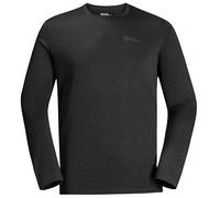 Maglia intima Jack Wolfskin Sky Thermal manica lunga nero - S