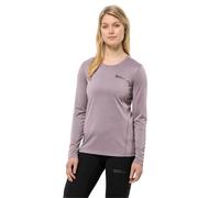 Maglia intima Jack Wolfskin Sky Thermal manica lunga lilla donna - XXL