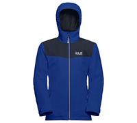 Jack Wolfskin SNOWFROST 3IN1 JACKET K, Cappotto Unisex, active blue,