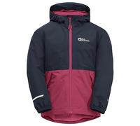 Jack Wolfskin Snowy Days Giacca K, Fucsia Scuro, 92 Unisex-Bambini e Ragazzi
