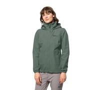 Jack Wolfskin Stormy Point 2L - Giacca, Hedge Green, XXL da donna