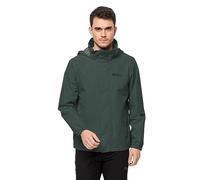 Jack Wolfskin Stormy Point 2l Jkt M, Giacca Uomo, Verde, L