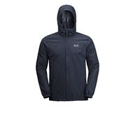 Jack Wolfskin Stormy Point, Herren Hardshelljacke Uomo, Blu Notte, 3XL