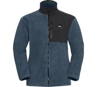 Jack Wolfskin Sumetro, giacca in pile, uomo, blu M(50) Aluminium Blue