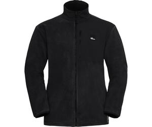 Jack Wolfskin Sumetro, giacca in pile, uomo, nero M(50) Black