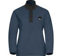 Jack Wolfskin Sumetro, maglia in pile, donna, blu 40(L) Aluminium Blue