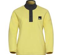 Jack Wolfskin Sumetro, maglia in pile, donna, giallo 40(L) Lemon Ice