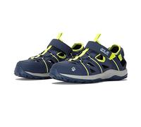 Jack Wolfskin Sun Climber K, Sandali, Unisex - Bambini e ragazzi, Blue Lime, 39 EU