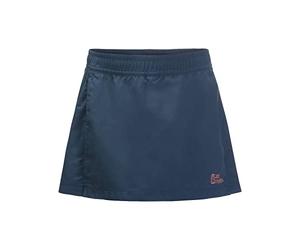 Jack Wolfskin Sun Skort G Rock, Dark Sea, 104, Mare Scuro, 4 Anni
