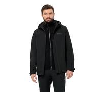 Jack Wolfskin Taubenberg 3in1 Jkt M Giacca, Nero, L Uomo