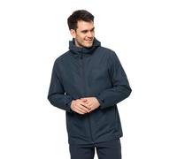 Giacca con cappuccio Jack Wolfskin Taubenberg 3in1 blu - M