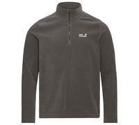Jack Wolfskin - Taunus 100 Halfzip - Pullover in pile L marrone/grigio