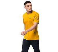 Jack Wolfskin, Tech, Maglietta, Burly Giallo Xt., L, Uomo