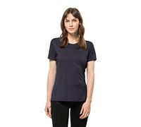 Jack Wolfskin, Tech, Maglietta, Grafite, L, Donna