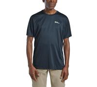 Jack Wolfskin Tech T M T-Shirt, Cielo di Mezzanotte, L Uomo