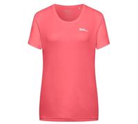 Jack Wolfskin Tech Short Sleeve T-shirt Rosa L Donna